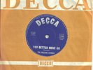 ROLLING STONES - YOU BETTER MOVE ON/POISON IVY ORIGINAL AUST 45 SAMPLE LIKE NEW