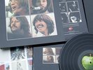 UK BEATLES LET IT BE 1970 RED APPLE 2U 2U in Economy BOX SET COMPLETE+POSTER