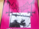 Mayhem Deathcrush Lp Posercorpse Frank 001 First Press Plus Dead Photo 627/1000