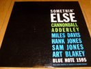 Somethin`Else - Cannonball Adderley , Blue Note 47W 63rd Mono lp