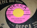 THE FORTUNES How Clever Of You 45 Great Doo Wop Decca Promo NM Listen