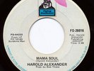 Funk / Break 45 HAROLD ALEXANDER - Mama Soul / Sunshine Man - Hear
