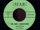 SMILEY MOON & MOONTUNES Rare Doo Wop 45 on STAR