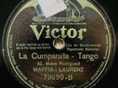 MAFFIA - LAURENZ Victor 79690 La Cumparsita RARE Tango BANDONEON DUO 78 RPM