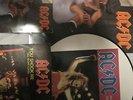 rare ac/dc you shook me alnight long picture disc live in concert
