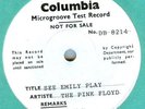 THE PINK FLOYD*SEE EMILY PLAY*SCARECROW*DEMO*HEAR BOTH