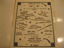 RARE ORIGINAL HIP HOP FLIER.THE CRASH CREW/THE TREACHEROUS 3/BUSY BEE/MR.SWEETY