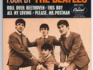 Beatles Four By The Beatles Capitol Records U.S.A. pic sleeve and 45