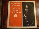 Lightnin' Hopkins - Smokes Like Lightning LP 1963 Bluesville BVLP 1070 Blues