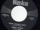 TX Rockabilly repro Darrell Rhodes WINSTON 1026 (( HEAR )) Four o'clock baby