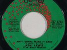 KENI LEWIS “Ain’t Gonna Make It Easy” northern XOVER soul 45 DE-VEL 70s nm  HEAR