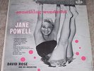 Jane Powell Something Wonderful MGM LP w/David Rose cheesecake cvr female vocal