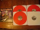 IRON MAIDEN -BEST OF THE B SIDES 4 LP Set- 3 Red/1 White Vinyl