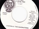 NORTHERN SOUL 45RPM - CYNTHIA AND THE IMAGINATIONS on BLUE ROCK