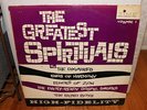 The Greatest Spirituals LP (TIME) rare black gospel Dixieaires Echoes of Zion