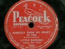 78 RPM  RARE JUKEBOX R&R LITTLE RICHARD ON PEACOCK 1658 MUST SEE / VG+ OR BETTER