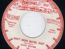 WESTPORT ROCKABILLY BOP - ALVIS WAYNE - DON'T MEAN MAYBE BABY  HEAR