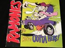 RAMONES ?– WE'RE OUTTA HERE RARE 2 LP PIC DISC Emily the Strange ltd Edition