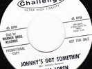 TEEN 45 RPM - DONNA LOREN on CHALLENGE RECORDS