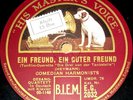 Comedian Harmonists. (Ein Freund, ein guter Freund; Liebling). HMV EG 2032