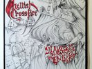 Hellish Crossfire Slaves Of The Burning Pentagram LP Slayer Megadeth Death