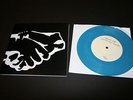 THE FIRST STEP 7” solid blue /100 sXe chain of strength stick together rival mob