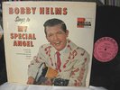 BOBBY HELMS   My Special Angel - Original PINK LABEL PROMO LP - Country