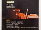 EMI ASD 346 White Gold MENUHIN & FERRAS Bach Violin Ctos & Double Cto 1960 LP