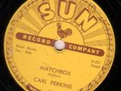CARL PERKINS 78 SUN 261 MATCHBOX/YOUR TRUE LOVE
