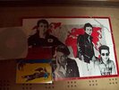 THE CLASH ,PUNK BAND LP ..LOOK. SUPER RARE.SIGNED BY ALL BAND MEMBERS
