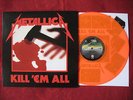 Metallica ?– Kill 'Em All LP 1983 Red Vinyl