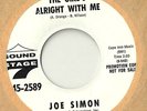 JOE SIMON The Girl's Alright With Me   RARE Northern Soul SOUND STAGE 7 promo 45
