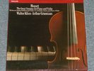 GRUMIAUX, KLIEN violin sonatas MOZART - ED1 PHILIPS 5LP - UNPLAYED, MINT