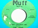 CAROL JONES - Don't Destroy Me - Northern Soul 45