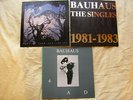 BAUHAUS - 3 X LP 4 A D Self-titled EP/ Burning from inside / Singles '81-'83 EX