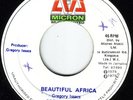 GREGORY ISAACS/MICRON Orig JA 45/BEAUTIFUL AFRICA...EX+...LISTEN