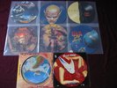 8 PICTURE-DISC's  Magnum, Molly Hatchet, Great White, Kreator, Liar, Toto....