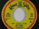 Northern Soul 45 DEL CAPRIS Hey Little Girl / Forever My Love on Kama Sutra