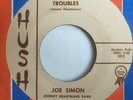 NORTHERN 45-JOE SIMON-TROUBLES /I SEE YOUR FACE