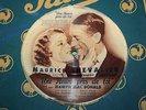 Rare  Disque souple Maurice Chevalier et Jeanette Mac Donald Année 30.