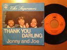 THE SUPREMES Thank you darling / Jonny and Joe GERMANY 7