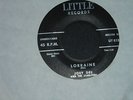 JOEY DEE Lorraine 45 Little Label R & B Soul Doo Wop
