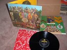 THE BEATLES SGT PEPPERS LONELY HEARTS CLUB BAND LP PCS7027 1ST PRESS STEREO VG