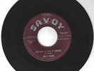 RARE 1950s R&B DOO WOP 45 - Dolly Cooper & Wanderers on Savoy 1121