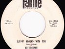 NORTHERN SOUL 45 RPM - ART FREEMAN on FAME RECORDS