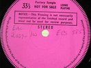 Decca Test Pressing, Ricci Paganini Recital / ECS 585