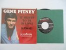 TEEN 45 W/ PICTURE SLEEVE GENE PITNEY ON MUSICOR IT HURTS TO BE IN LOVE