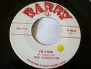 60s CANADA GARAGE--OUR GENERATION--I'M A MAN / RUN DOWN EVERY STREET--BARRY 3461