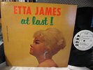 ETTA JAMES   At Last - 1961 ORIGINAL White Label PROMO LP - Blues