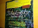 EUGENE MRAVINSKY Tchaikovsky No.4 ORIG DGG Red Tulips 138657 GER-1961 LP
